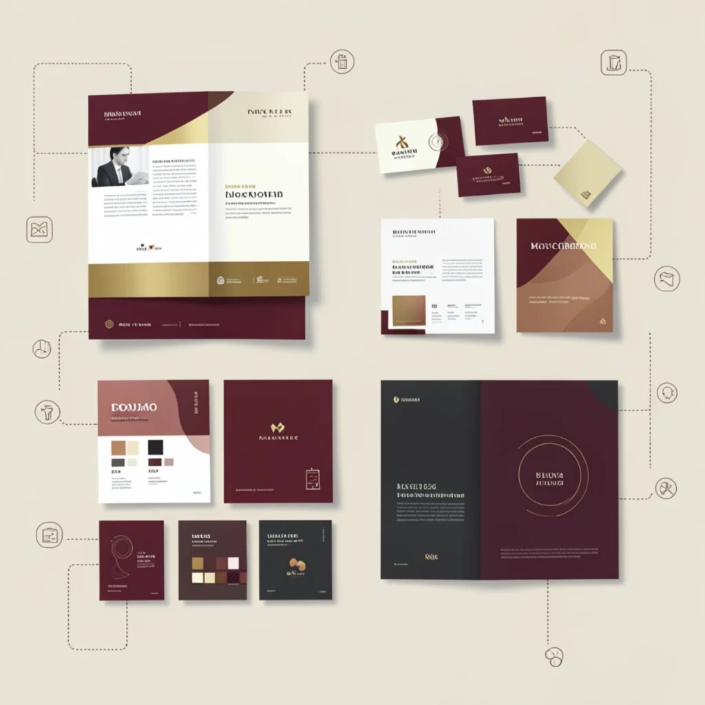 Canva marketing materials and promotional designs