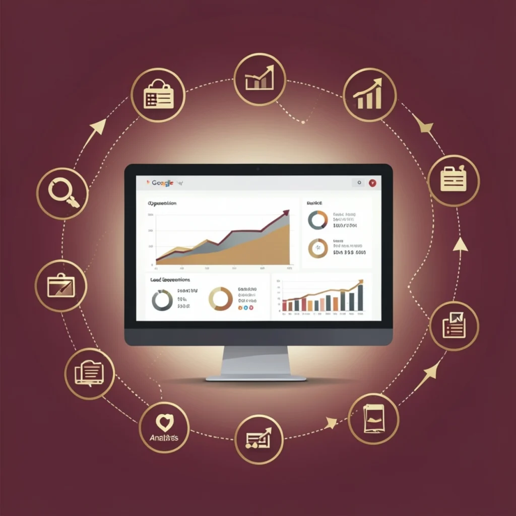 Google Ads campaign performance and business growth analytics