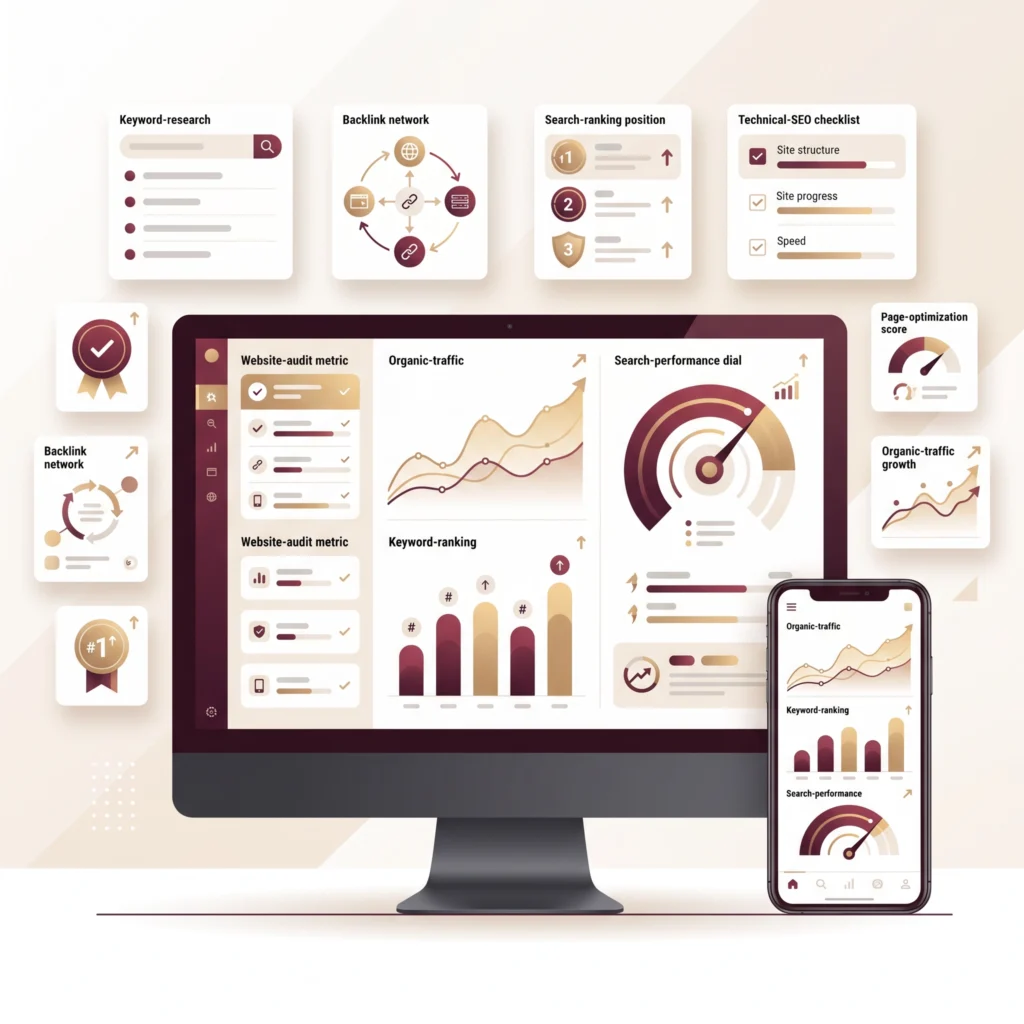 SEO analytics and website performance project