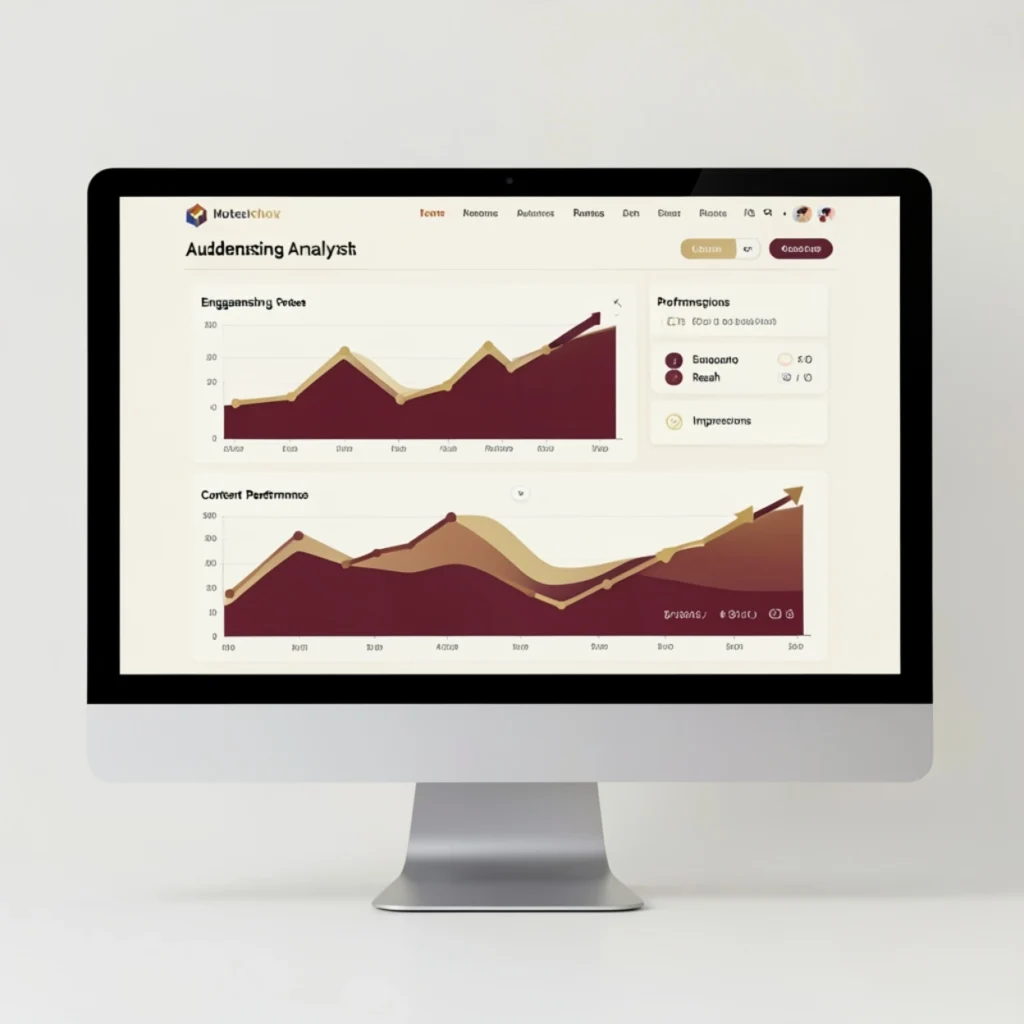 Social media campaign performance analytics dashboard