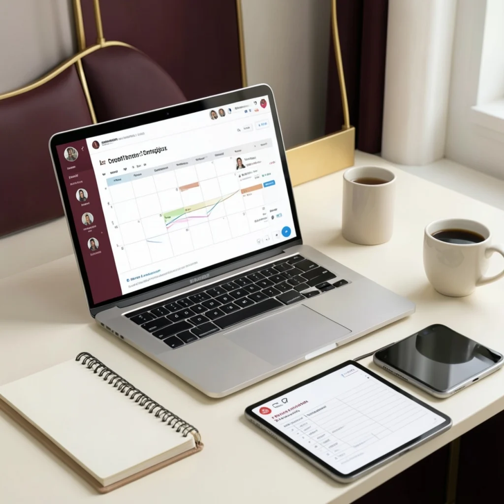 Social media content planning and marketing strategy