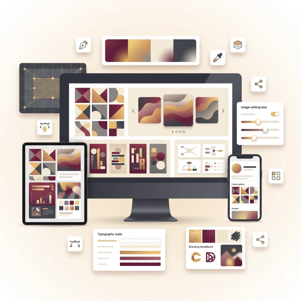 Social media design portfolio project