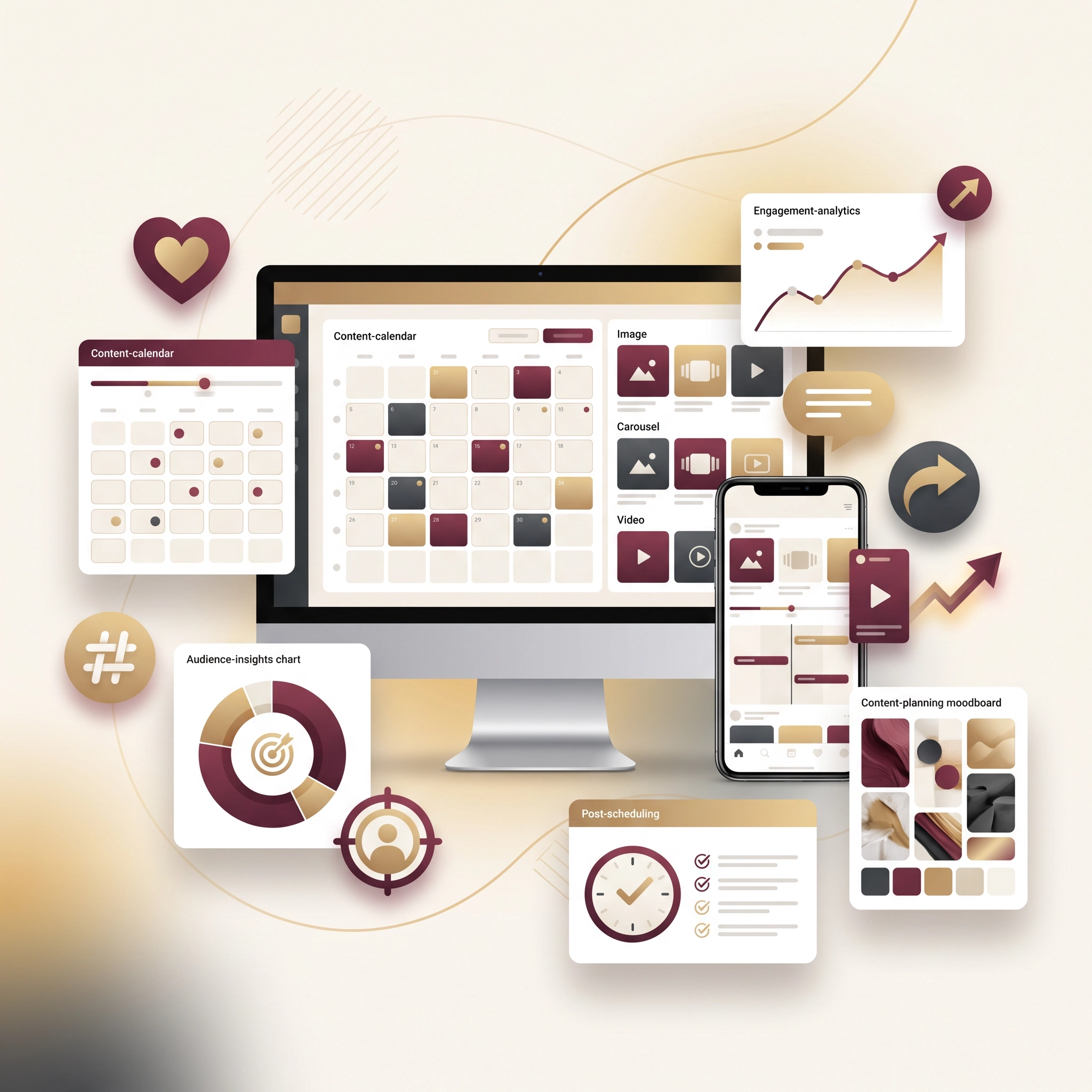 Social media strategy for increasing engagement